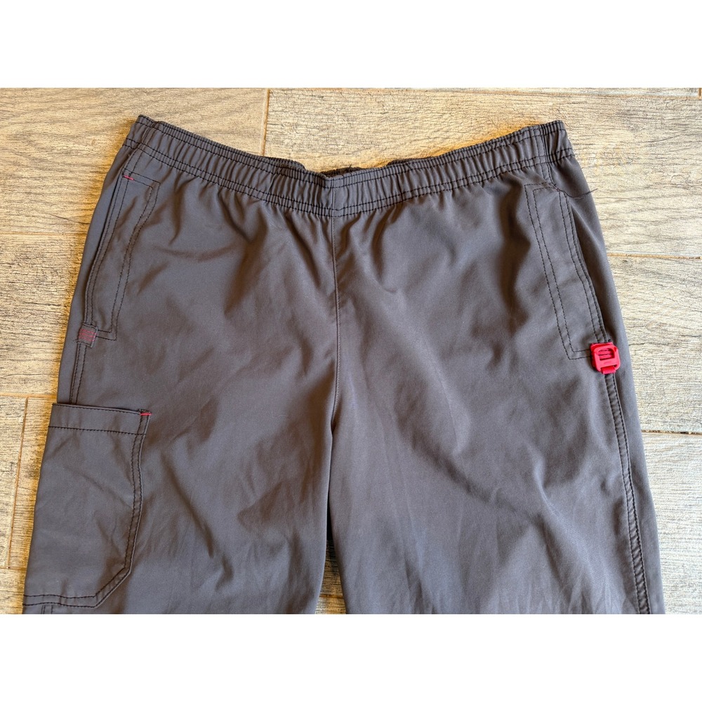 Carhartt Force Scrub Pants Large Grey Cargo Medical Nursing Womens Utility - Picture 8 of 14